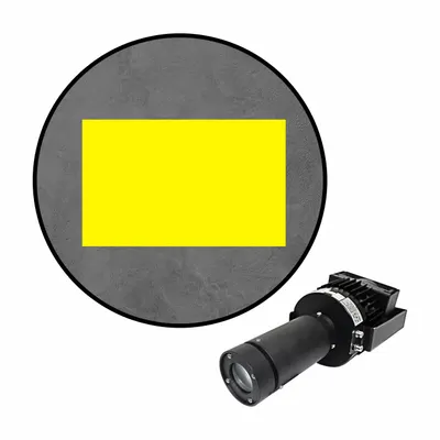 VISUAL WORKPLACE Safety Walkway: LED Safety Walkway, Stripe, Projector with Lens - LED Safety Walkway Projectors