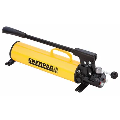 ENERPAC Hydraulic Hand Pump: 2 Stages, Double Acting, 500 psi Max. Pressure 1st Stage - Hand Pumps for Hydraulic Fluids