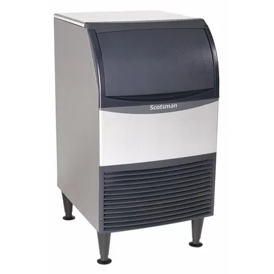 SCOTSMAN Ice Machine: Dice, 100 lb Ice per Day, Air Cooled, 38 in Ht, 20 in Wd - Undercounter Ice Machines