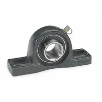 DAYTON Pillow Block Bearing: 3/4 in Bore, Cast Iron, Set Screws, 1 5/16 in Shaft Ht, 5 in Overall Lg