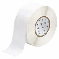 Pre-Cut Label Stock Roll: 1 1/4 in x 2 3/4 in, 1 1/4 in, Polyester, Permanent Adhesive (MPN THT-7-422-3)