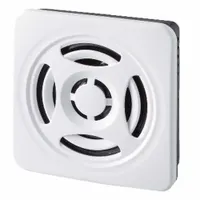 PATLITE Audible Alarm: Tone Sound, 3.5 W Watt, 12 to 24V DC, Indoor/Outdoor, BSV-24P-W