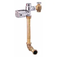 ZURN Automatic Flush Valve: AquaVantage®, 1.6 gpf Gallons per Flush, Battery, 20 1/2 in Rough-In (MPN ZER6152AV-WS1-11L)