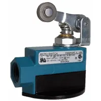 HONEYWELL Non Plug-In Limit Switch: Roller Arm Plunger, Metallic, BZV6 (MPN BZV6-2RQ2)
