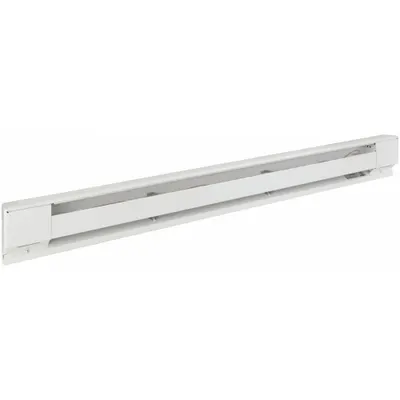 Dayton Electric Baseboard Heater: Residential Grade, 1250W, Thermostat Not Included - Standard Electric Baseboard Heaters