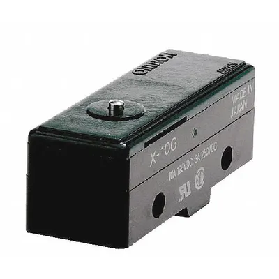OMRON Snap Action Switch: Pin Plunger Actuator, 1NO/1NC - Plunger Snap-Action Switches