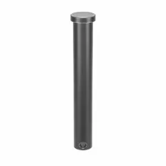 Steel clevis pin with 1/2 in diameter and 3-1/2 in shank length, supplied in a pack of 10. Designed for use with clevis fasteners in mechanical linkage and pivot applications where a removable pin is required.