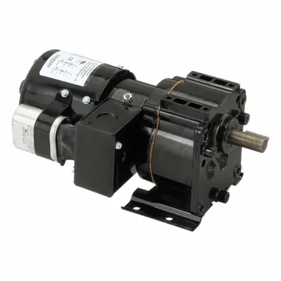 Dayton Gearmotor: Parallel, Single Output Shaft, PSC, TEFC, 139 RPM, 30 in-lb Max Torque - Parallel Shaft AC Gearmotors