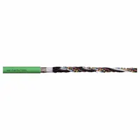 CHAINFLEX Data Cable: 20 AWG, 10 Conductors, Order by the Foot, PVC Jacket, 300 V (MPN CF211-05-10-02)