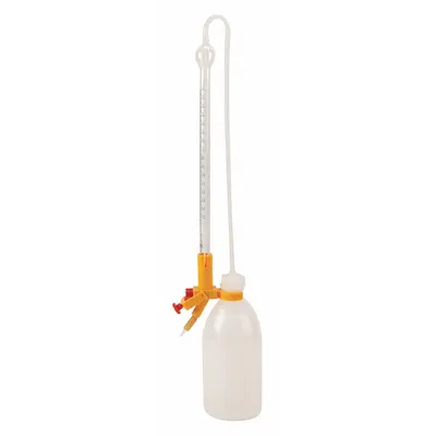 DYNALON Automatic Fill Buret: 15 mL, B, 490 mm, ±0.10 mL, 0.1 mL Inc - Class B Glass Burets