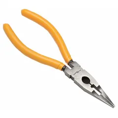Multifunction wire strippers combining stripping and needle-nose functionality in a single tool. Designed for precision cable preparation, supporting field termination and repair tasks.