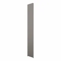 HADRIAN Screen Support: Stainless Steel, Powder-Coated, Light Gray, 69 in Ht, 5 in Wd (MPN 544005-535)