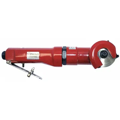 VIKING AIR TOOLS Cut-Off Tool: 2 in Wheel Dia, 1 hp Horsepower, 620 RPM Max. Speed - Standard Reach Right-Angle Mount Air-Powered Cut-Off Tools