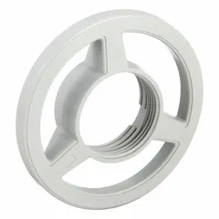 This hand wheel is a handle repair part for Standard Pump equipment. It is compatible with Standard Pump model BC-ENC-PVDF. Used as a replacement component in pump handle assemblies for industrial pumping systems.
