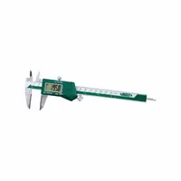 INSIZE Digital Caliper: 0 in to 6 in /0 mm to 150 mm, +/- 0.0012 in Accuracy, Cabled/Wireless (MPN 1110-200B)