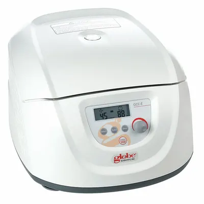 GLOBE SCIENTIFIC Centrifuge with Rotor: GCC-E, Universal, 8 x 15 mL, Programmable, Variable - Universal Centrifuges