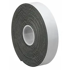 This conformable sealing tape features a vinyl foam backing, suitable for gasketing, sealing, and cushioning applications on irregular surfaces. The roll is 3/4 in wide by 5 yd long with a 125 mil thickness. Part of the 4500 Series.