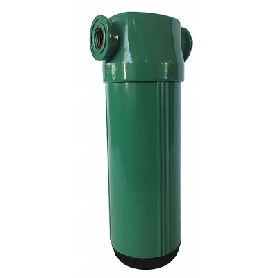 SPEEDAIRE Compressed Air Filter: 1 micron, 1 in NPT, 117 cfm, 235 psi Max Op Pressure - Coalescing Filter for Oil Removal
