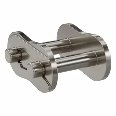 Dayton Connecting Link: For Nickel-Plated Steel Roller Chains, 40, Single Strand - Connecting Links for ANSI Standard Chains