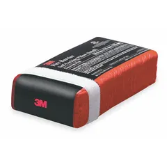 This 3M firestop pillow measures 9 inches long by 4 inches wide and is red in color. It has a 3-hour fire rating and features an interlocking design. Used for passive fire protection, it seals openings around cables, pipes, and ducts to prevent the spread of fire and smoke in commercial and industrial buildings.