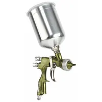 BINKS Conventional Spray Gun: Conventional, 8 in to 12 in, 1/4 in Air Inlet Size, Coatings/Paints (MPN 2466-14LV-23SG)