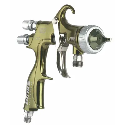 BINKS Conventional Spray Gun: Conventional, 8 in to 12 in, 1/4 in Air Inlet Size - Conventional Spray Guns