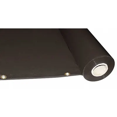 WESTWARD Welding Curtain Roll: PVC, 5 ft Ht, 75 ft Wd - Tinted Transparent Welding Curtain Rolls