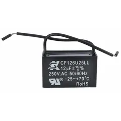 Motor replacement capacitor designed for use with Dayton model 4HZ95A. Used in motors for fans, blowers, and pumps to support starting or running performance.