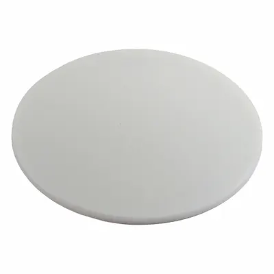 DYNALON Beaker Covers & Lids: White, PTFE, 80 mm Dia, Unlined, Cap Dust Cover - Plastic Beaker Covers