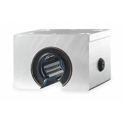 THOMSON Linear Pillow Block Bearing: Self-Aligning, Single, 1 5/8 in Inside Dia - Open Pillow Block Linear Ball Bearings