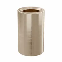 Sleeve Bearing: Bronze, SAE 841, 1/4 in Bore, 3/8 in OD, 5/8 in Lg, -35°F to 300°F, Bronze, 10 PK (MPN AA307-10B)