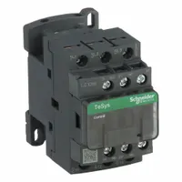 SCHNEIDER IEC Magnetic Contactor: Non-Reversing, 3 Poles, 3NO Contacts, 18 A, 24V AC Coil (MPN LC1D18B7)
