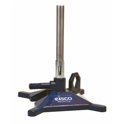 EISCO SCIENTIFIC Anti-Tip Bunsen Burner: Basic, Natural, 1,200 BTU Btu Output - Max - Bunsen Burners
