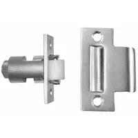 Door Catch: Brass, Grab, 2 1/4 in Ht, 1 1/8 in Wd (MPN 594.26D)