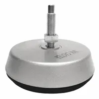 WMI Male-End Leveling Mount: Fixed Stud, M20 Thread Size, 8.66 in, 8,900 lb Capacity, Anti-Vibration (MPN WMR220-100)