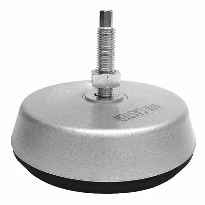 WMI Male-End Leveling Mount: Fixed Stud, M20 Thread Size, 8.66 in, 8,900 lb Capacity - Vibration-Damping Male Leveling Mounts
