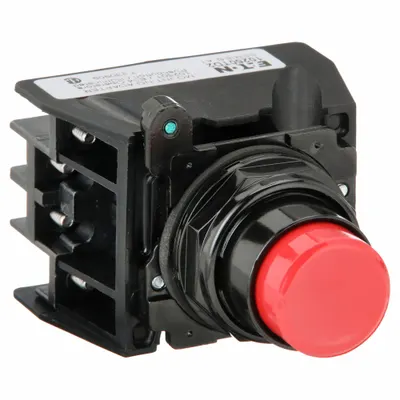 EATON Hazardous Location Push Button: 30 mm, Metallic, Extended Profile - Extended-Length Push Buttons