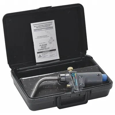 TURBOTORCH Hand Torch: Swirl Flame, Trigger-Start - High Output Hand Torches