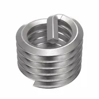 HELI-COIL Helical Insert: Tanged Tang Style, Free-Running, 1/2"-13 Thread Size, Plain, Plain, 100 PK (MPN A1185-8CN500)