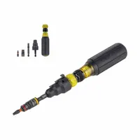 KLEIN TOOLS Conduit Reamer Driver: Steel, 1 in Max Pipe Size, 1/2 in Min Pipe Size, Cushion Grip (MPN 85191HD)