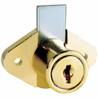 COMPX NATIONAL Deadbolt Lock: Keyed Alike, Vertical, Diamond, 1 27/64 in Body Ht, 2 1/8 in Body Wd (MPN C8803-C420A-3)