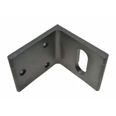 This connecting plate is a replacement component for industrial machinery, used to restore mechanical connections during maintenance and repair. It is designed for use with specific equipment models in manufacturing and processing environments.