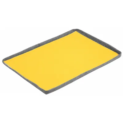 PIG Filter Berm Pad Liner, 27 in x 39 in, Black/Yellow, 4 PK - Liners for Filter Berm Pads