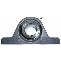 NTN Pillow Block Bearing: 3/4 in Bore, Cast Iron, Eccentric Collar, 1 1/4 in Shaft Ht, 6,700 RPM (MPN UELPL-3/4M)