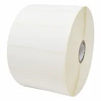 ZEBRA Barcode Printer Labels: 3 in Label Wd, 1 in Label Ht, White, 1 in Core Dia., Matte, Acrylic (MPN 18924)