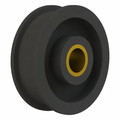 BREWER MACHINE & GEAR Flat Idler Pulley without Flange - Flat Idler Pulleys without Flange