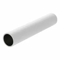 FLEXPIPE Steel Framing Pipe: Steel Framing Pipe, White, 1 1/8 in Nominal Pipe Size, Steel, 96 in Lg (MPN P-96-WH)