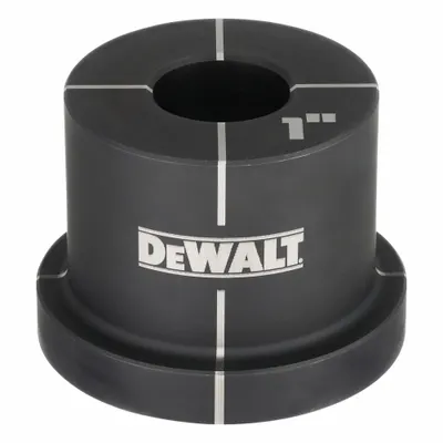 DEWALT Knockout Die: 10 ga Sheet Metal Capacity (Steel), 1 in Nominal Size, Round - DEWALT Knockout Punches & Dies