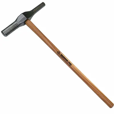 WARWOOD TOOL Spike Maul: Grade B Alloy Steel, Wood Handle, 10 lb Head Wt, 1 1/2 in Dia - Spike Mauls
