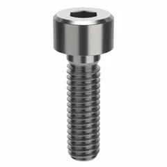 Metric standard socket head cap screw with M4x0.70 thread, 14 mm length, and 3 mm drive size. Made from 316 stainless steel (H5) with plain finish and right-hand thread. Used in machinery assembly, automation equipment, and other applications requiring corrosion-resistant fasteners.